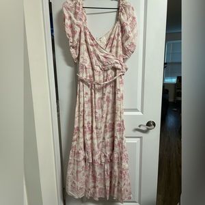 Ivy City Co Antoinette Dress size 3x with poof sleeves